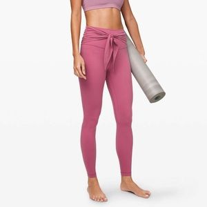 Lululemon Wrap Waist Align Pant - Moss Rose